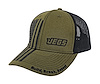 1501 Build, Break, Repeat Mesh Trucker Hat, Adjustable Snap-Back [Green/Black] - image 1