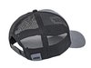 1502 American Flag Mesh Trucker Hat, Adjustable Snap-Back [Gray/Black] - image 3