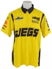 Men's Jr Dragster Race Team Crew Shirt Yellow Small - image 1