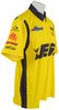 Men's Jr Dragster Race Team Crew Shirt Yellow Large - image 2