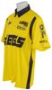 Men's Jr Dragster Race Team Crew Shirt Yellow Large - image 3