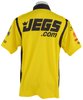 Men's Jr Dragster Race Team Crew Shirt Yellow Large - image 4