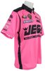 Men's Pro Stock Race Team Crew Shirt Pink X-Large - image 2