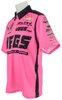Men's Pro Stock Race Team Crew Shirt Pink X-Large - image 3