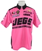 Men's Pro Stock Race Team Crew Shirt Pink 3X-Large - image 1