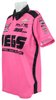 Women's Pro Stock Race Team Crew Shirt Pink Medium - image 3