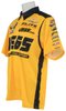 Men's Pro Stock Race Team Crew Shirt Yellow Large - image 3