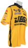 Men's Pro Stock Race Team Crew Shirt Yellow 2X-Large - image 2