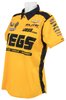 Women's Pro Stock Race Team Crew Shirt Yellow Large - image 3