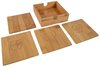 JEGS Bamboo Coaster Set - image 2