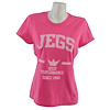 Ladies Fuchsia Tri-Blend T-Shirt X-Large - image 1