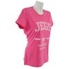 Ladies Fuchsia Tri-Blend T-Shirt X-Large - image 3