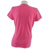 Ladies Fuchsia Tri-Blend T-Shirt XX-Large - image 4