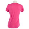 Juniors Fuchsia Tri-Blend T-Shirt Large - image 4