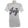 Juniors Script Logo T-Shirt Small