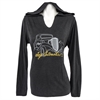 Ladies Vintage Car Hoodie - Small - image 1