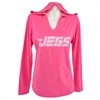 Ladies Fuchsia Frost Hoodie - Medium - image 1