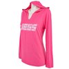 Ladies Fuchsia Frost Hoodie - 2X-Large - image 2