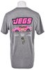 2019 Jeg Jr Pink Pro Stock Car T-Shirt Small - image 4