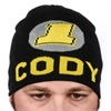 Cody Coughlin Beanie Black/Yellow - image 1
