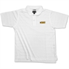 White ClimaCool Textured Mesh Polo Boy"s Large - image 1