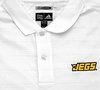 White ClimaCool Textured Mesh Polo Boy"s Large - image 2