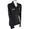 Ladies Seamless L/S Polo Black X-Small - image 3