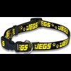 Dog Collar Black w/Yellow Logos Medium-Large Dogs Adjustable 15" to 20" Long x 3/4" Wide - image 1
