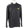 Adidas 3-Stripe Classic Quarter Zip Polo Black Small