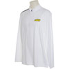 Adidas 3-Stripe Classic Quarter Zip Polo White Large - image 2