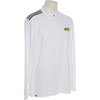 Adidas 3-Stripe Classic Quarter Zip Polo White Large - image 3