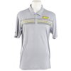 Adidas ClimaCool Chest Print Stripe Polo Medium - image 1