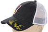 Cody Coughlin #1 Hat Black with Signature on Brim & White Mesh Back - image 2