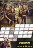 Real Families of the NHRA 2012-13 Calendar Full Color Limited Collector"s Editon Great For Autograph"s Good Enough To Frame - image 3