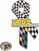 Racing for Cancer Research Pin 1-1/4" tall - image 1