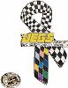 Racing for Cancer Research Pin 1-1/4" tall