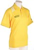 ClimaCool 3-Stripes Solid Polo Yellow Small - image 3