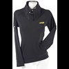 Ladies 3-Stripes Interlock Polo Black X-Small - image 1