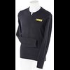 Notched V-Neck Sweater Black - image 2