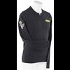 Notched V-Neck Sweater Black - image 3