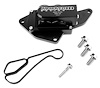 EBW-102-T4 Oil Cooler Adapter w/Thermostat for BMW Engines, 180-deg F Activation Temp, Top-Mounted Lines - image 1