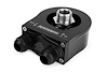 ENV-131-T7-F3 Oil filter sandwich plate, thermostatic, 212F, -10AN Male ports, 13/16"-16 - image 1