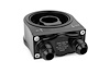 ENV-132-T4 Oil Filter Sandwich Plate with Thermostat For Oil Coolers, -8AN Male Ports, 180-degrees F - image 1
