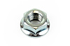 HNT-1018-10 Locknut, trident top-lock, M8x1.25, for GM LS series engine windage trays with factory main studs, 10-pack