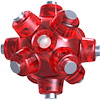 Mini Magnetic Light Mine Flashlight Intensely bright wide angle LED light - image 1