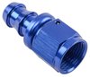AN Straight Push-Loc Hose End [-8 AN Female Swivel to Push-Loc Hose, Blue] - image 2