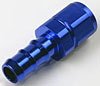 AN Straight Push-Loc Hose End [-10 AN Female Swivel to Push-Loc Hose, Blue] - image 2