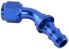 AN 45-Degree Push-Loc Hose End [-10 AN Female Swivel to Push-Loc Hose, Blue] - image 3