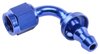 AN 90-Degree Push-Loc Hose End [-4 AN Female Swivel to Push-Loc Hose, Blue] - image 3