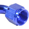 AN 90-Degree Push-Loc Hose End [-8 AN Female Swivel to Push-Loc Hose, Blue] - image 2